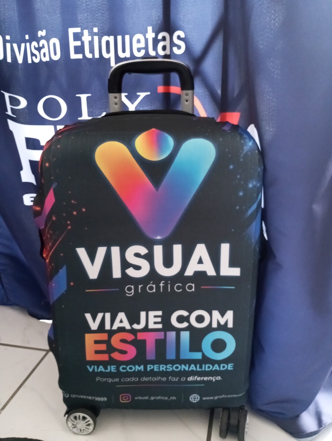 Capa para malas personalizada