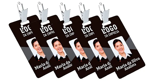 Crachás com foto personalizados