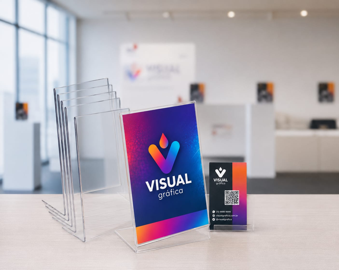 Display porta-folder Visual Gráfica