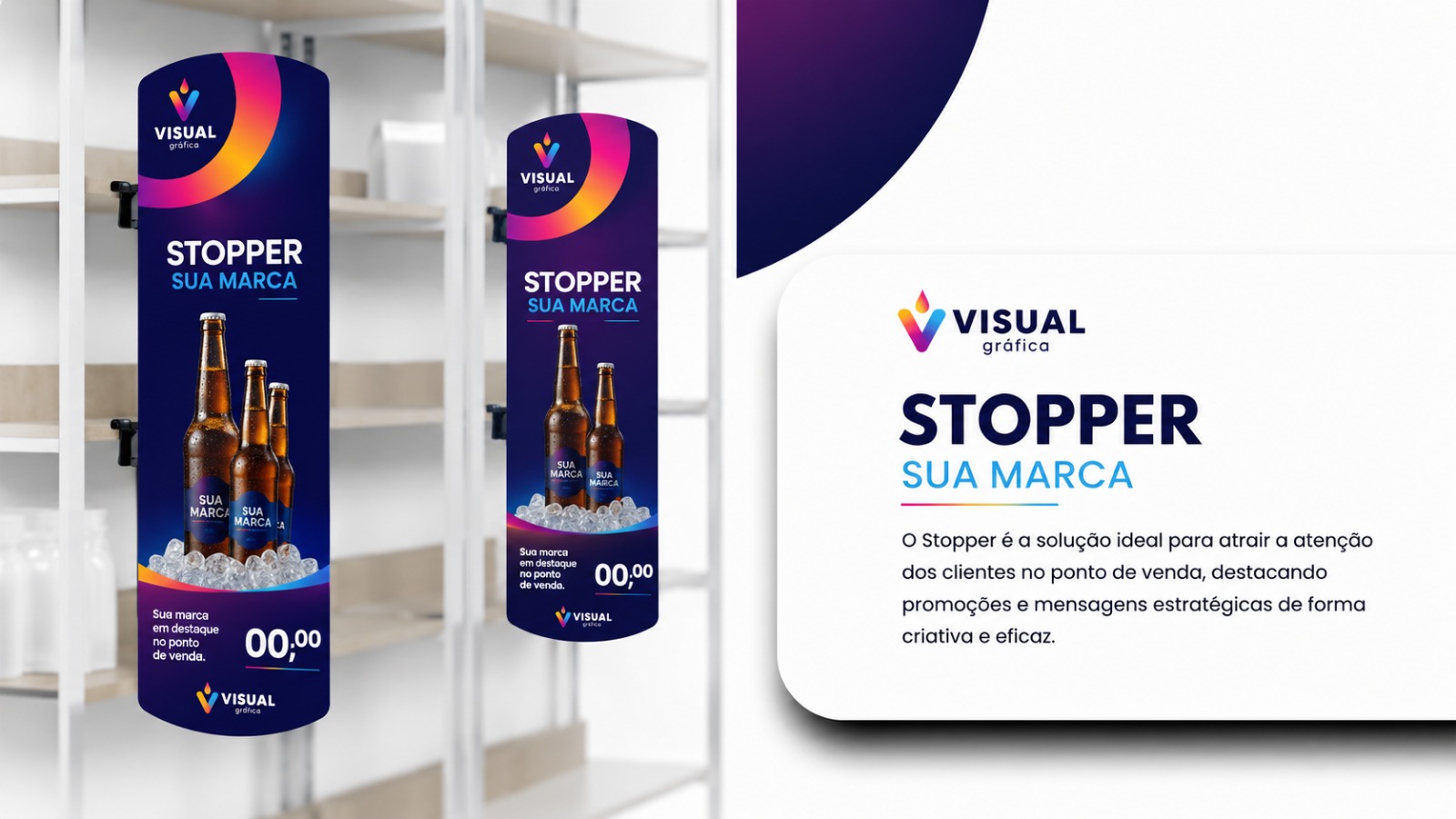 Stopper personalizado para PDV